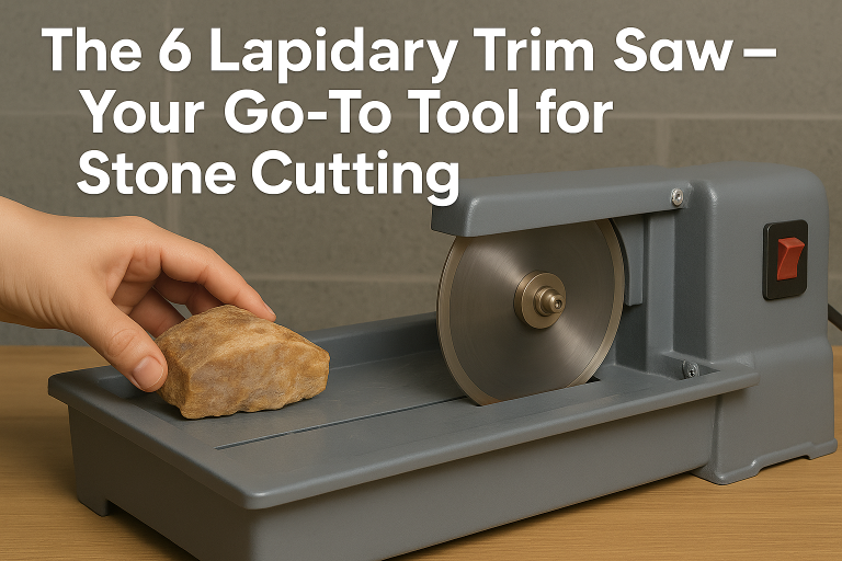 The 6 Lapidary Trim Saw – Your Go-To Tool for Stone Cutting